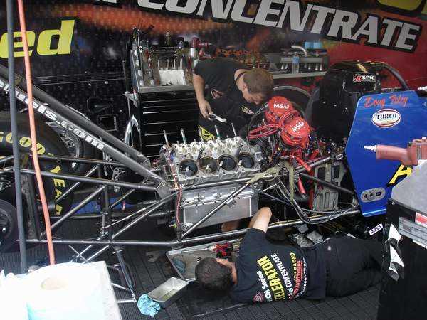 US-131 Motorsports Park - Doug Foley Top Fuel Dragster (newer photo)